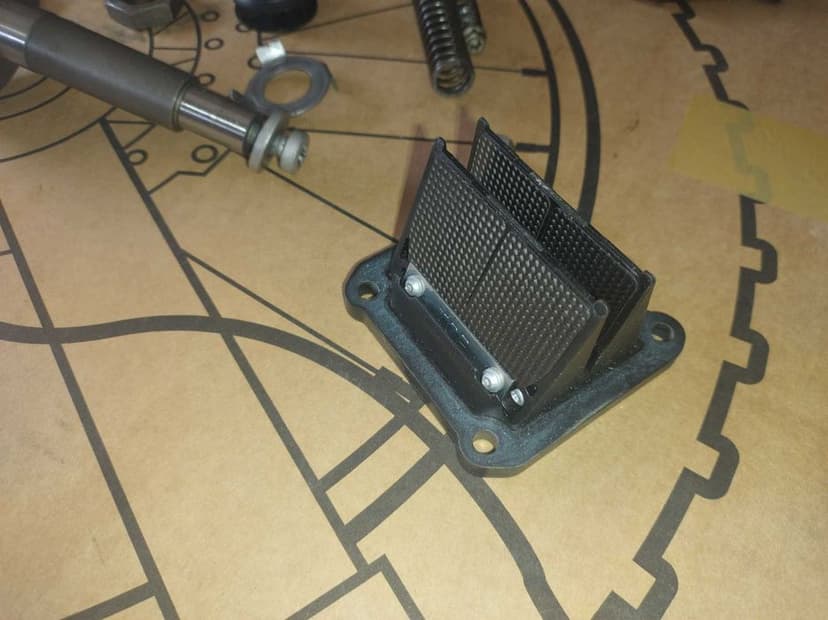 KTM SX 250 części polkarter membrana dekiel osłona