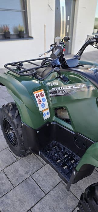 Yamaha Grizzly 550cc 2014! Tylko 1300km 4x4 zarejestrowany