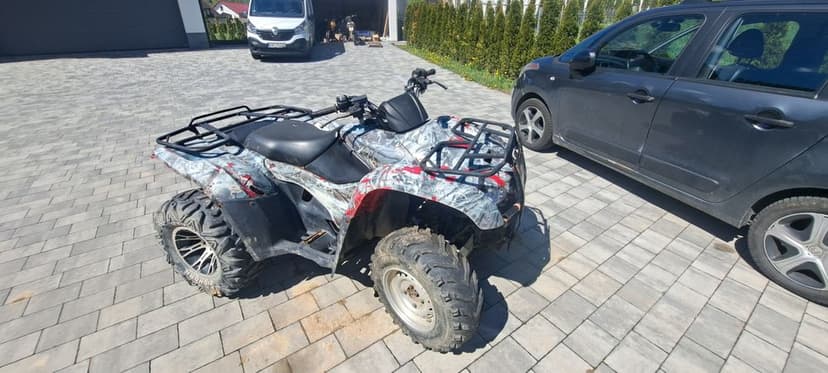 Honda trx 420 2013 rok.