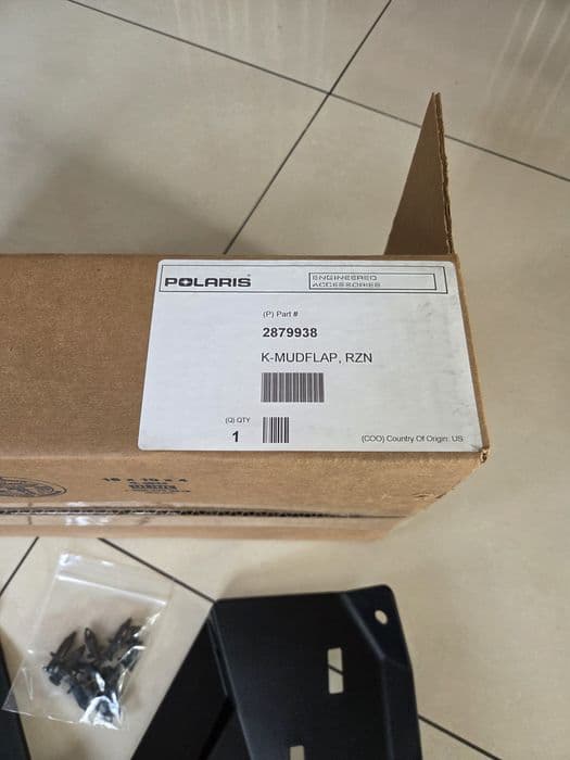 Fartuchy błotnik na przednie koła do RZR