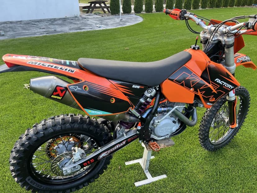 Ktm exc 525 zarejestrowany