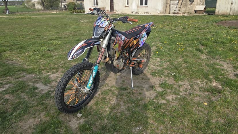 KTM EXC 450 R Zarejestrowany