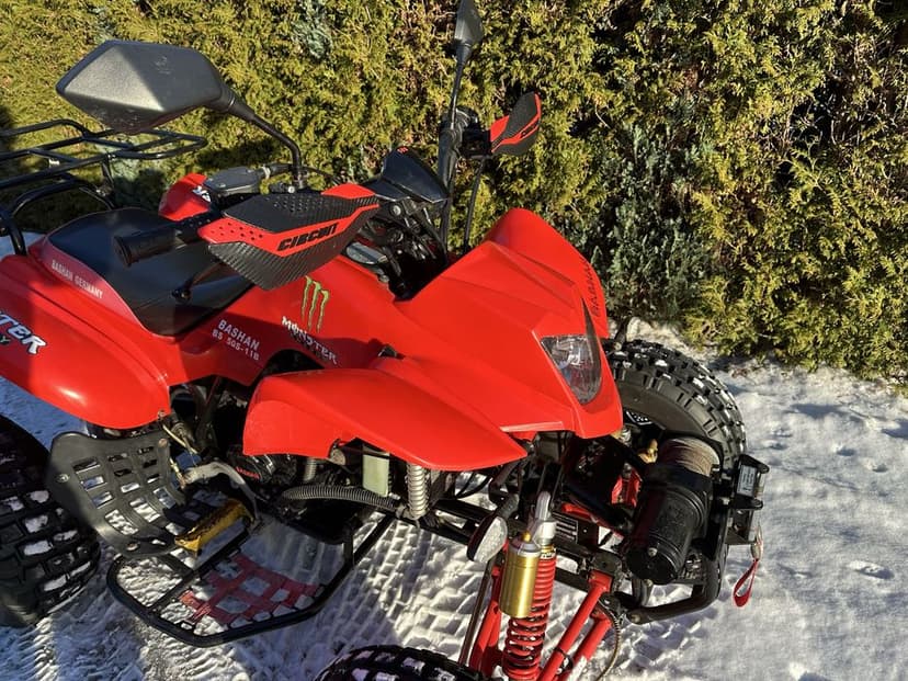 Quad Bashan 250 cm3 2014 Zarejestrowany Atv ośka czterokołowiec cross