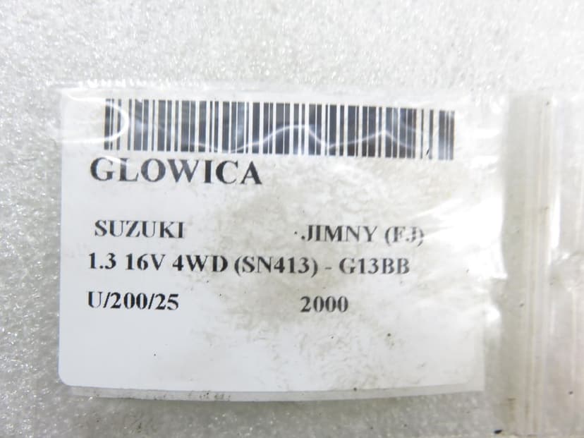 Głowica Suzuki Jimny 1.3 16v G13bb