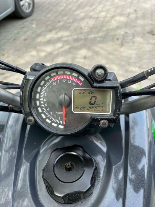 Yamaha Raptor YFM 350R z 2007 rok zarejestrowany