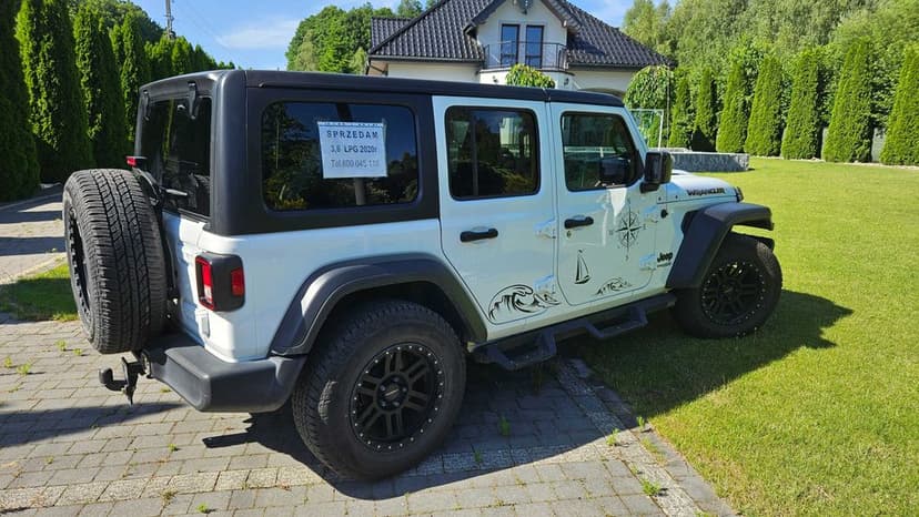 Jeep wrangler 3,6 LPG