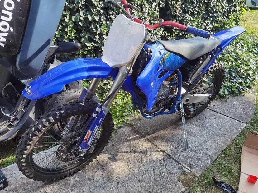 Yamaha YZ250 EV swap OpenInverter Prius