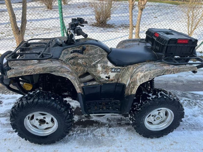 Yamaha Grizzly 550 Fi EPS 2008r.CAMO Homologacja Wyciągarka Doposażony