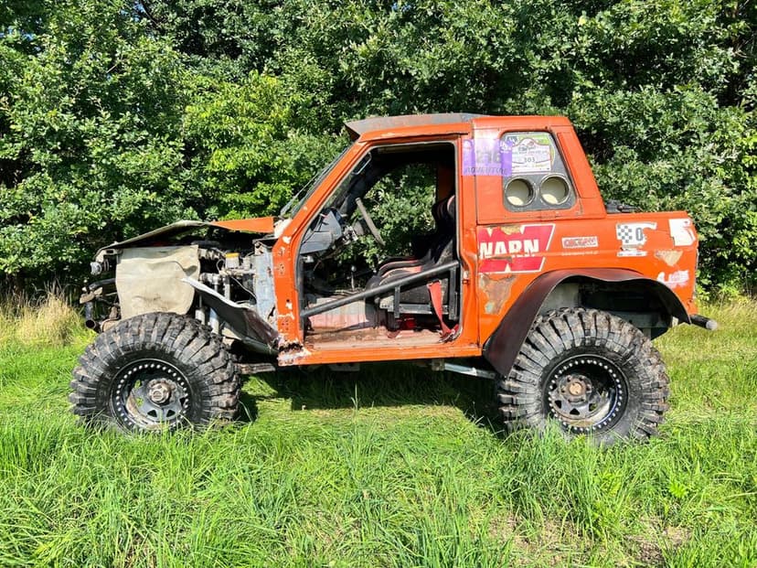 Steryd zmota Nissan Patrol skrócony, swap BMW 3.0d, 2 blokady, wyciągarka