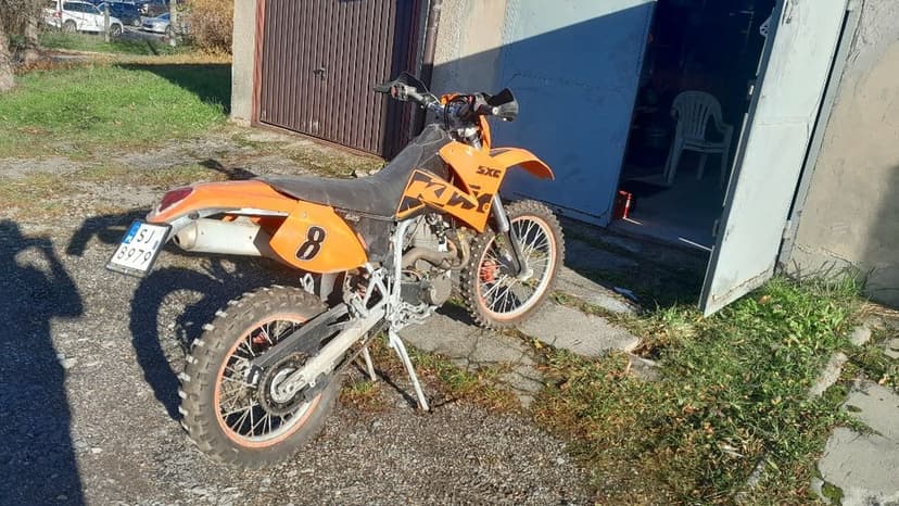 Ktm 625 sxc 2003rok zarejestrowany ubezpieczony
