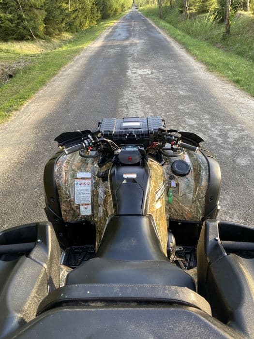 Yamaha grizzly 700 camo zarejestrowana