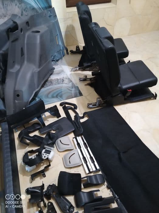 III rząd foteli Toyota Land Cruiser J150,  3 rząd, kanapa