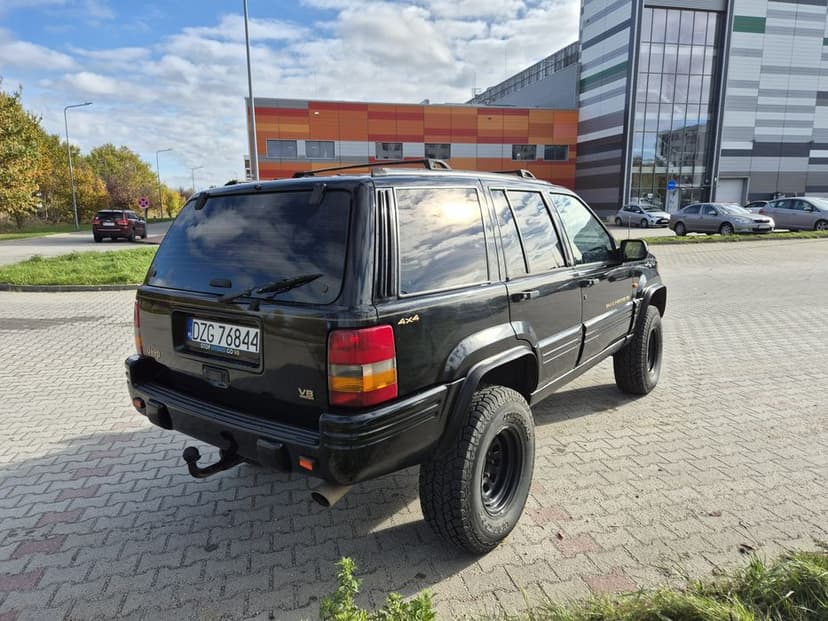 Jepp grand cherokee Zj/Zg limited 5.2 V8 off-road 4x4, lift 3" hak, LP