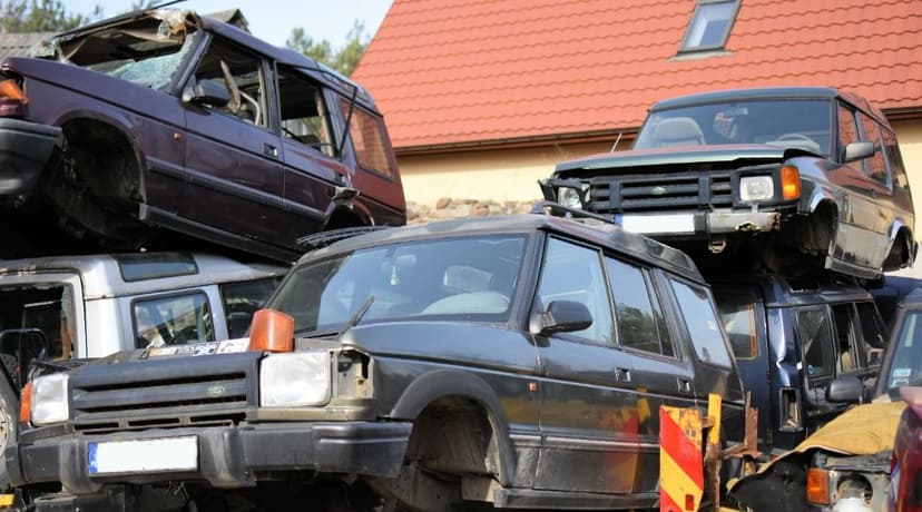 Lusterko prawe Land Rover Discovery 1 el.