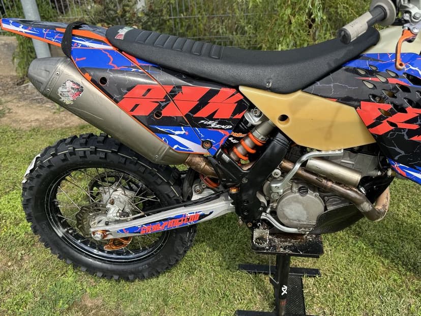ktm exc-f 250 six days 2009r