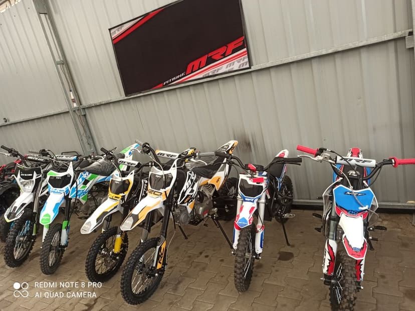 2025 r NOWE MRF cross 140 RC lub 120 i 80 elektryczne pitgang KAYO