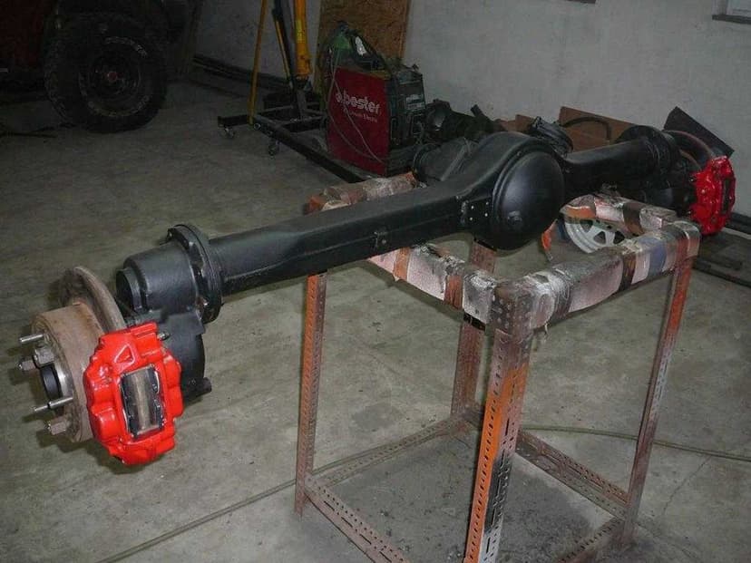 Mosty Volvo Laplander Zwolnice portalowe blokada offroad DANA  zmota