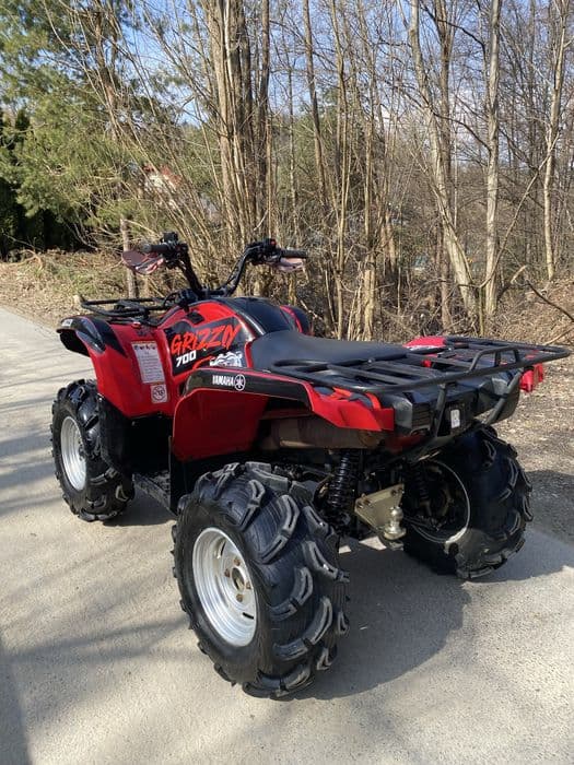 Yamaha grizzly 700 ! Wtrysk ! Nowe opony !