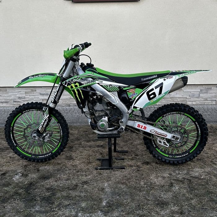 kawasaki kxf 250  2015R WTRYSK Podwójny Renthal Showa Zadbany