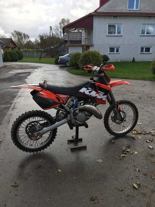 KTM SX125 z 2002 roku NIEAKTUALNE