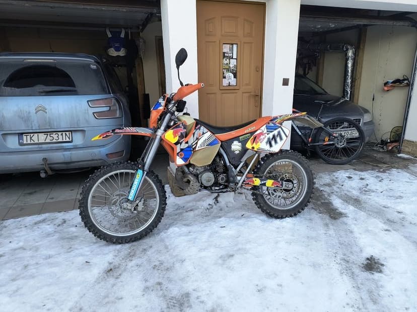KTM exc 200 cm³  Zarejestrowany