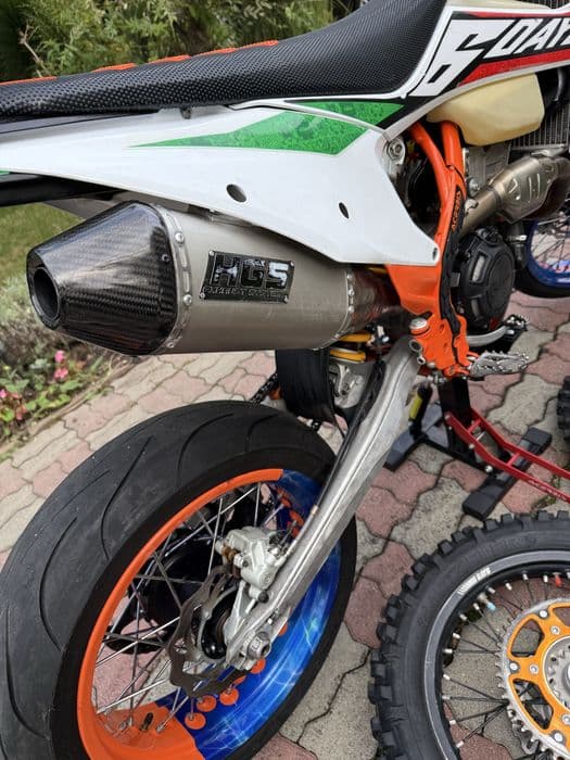 Ktm exc-f 350 six days  (supermoto 450 )