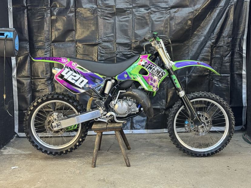 Kawasaki kx 125 Po odbudowie!