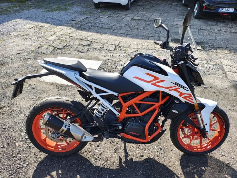 KTM Duke 390 ABS 2018r A2 bdb stan bezwypadkowy zadbany