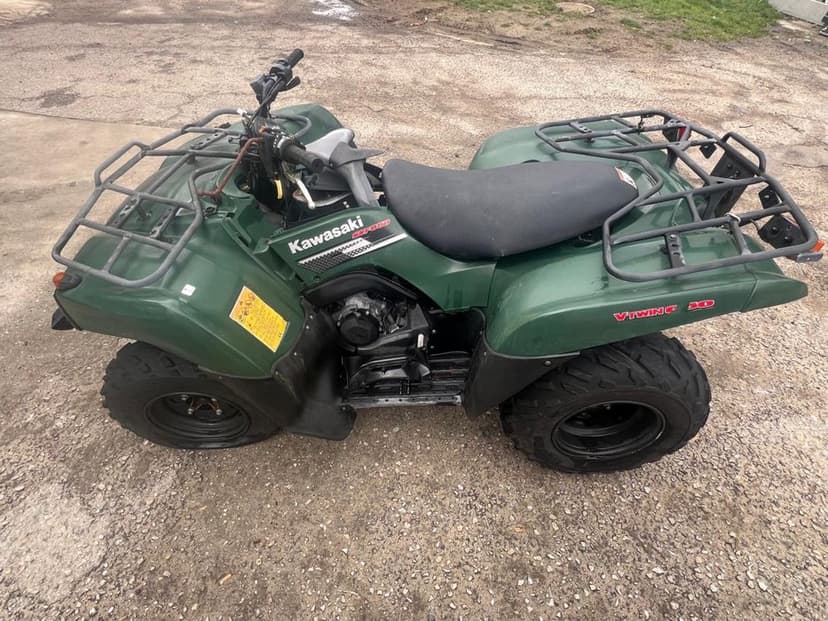 Quad kawasaki kvf 650 4x4 w całości na części