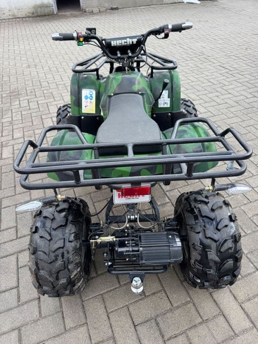 Quad ATV Hecht Elektryk 56150 army jak nowy!