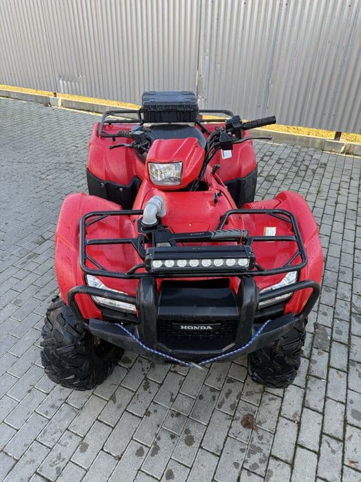 Honda Foreman TRX 500 4x4 + pług do odśnieżania