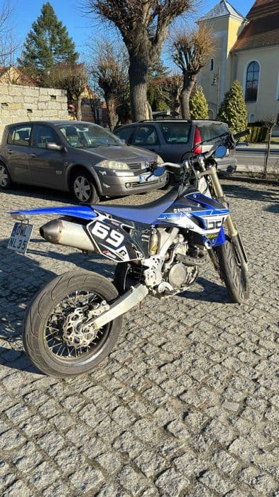 Yamaha WR 450F 2007 – po dużym serwisie, 480cc, supermoto