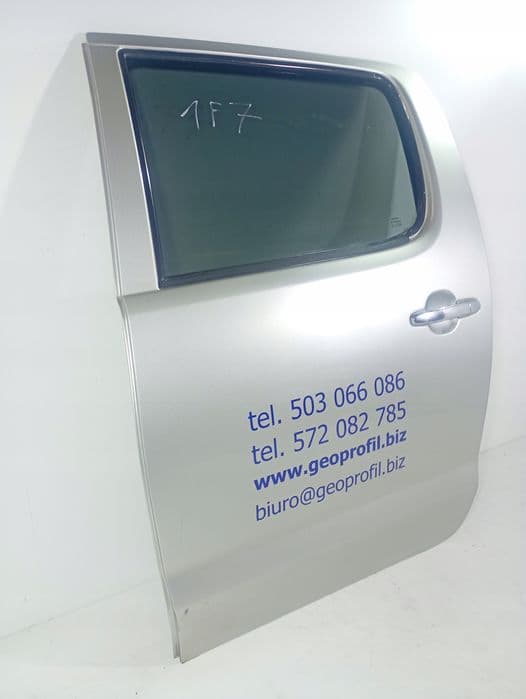 Toyota HILUX 7 VII 05-15 DRZWI LEWE TYLNE TYŁ kod lakieru 1F7