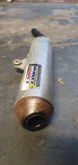 Tłumik końcowy Sportowy Wydech Hgs Racing ktm sx 125 rok 16-18