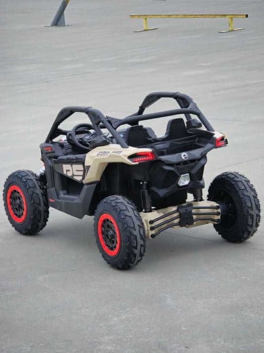 CAN-AM Maverick 3 PRO + Pompowane KOŁA auto na akumulator 2x280W 24V