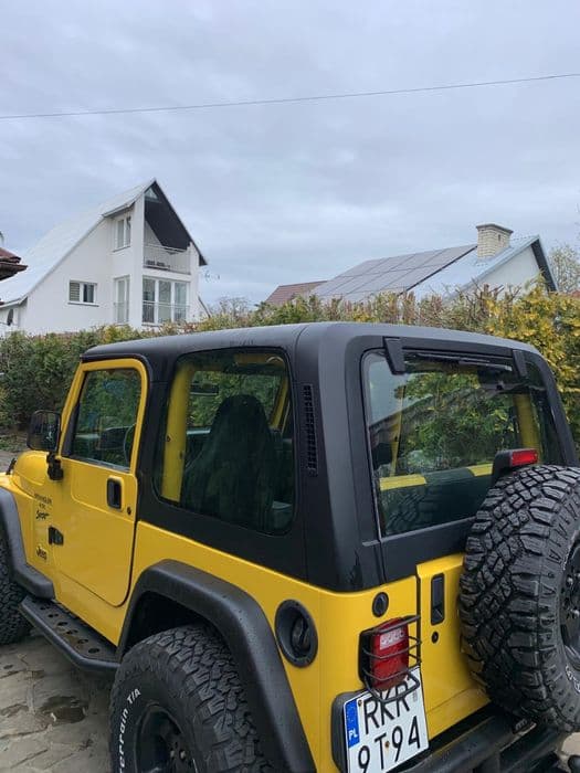 Dach twardy hardtop jeep wrangler tj