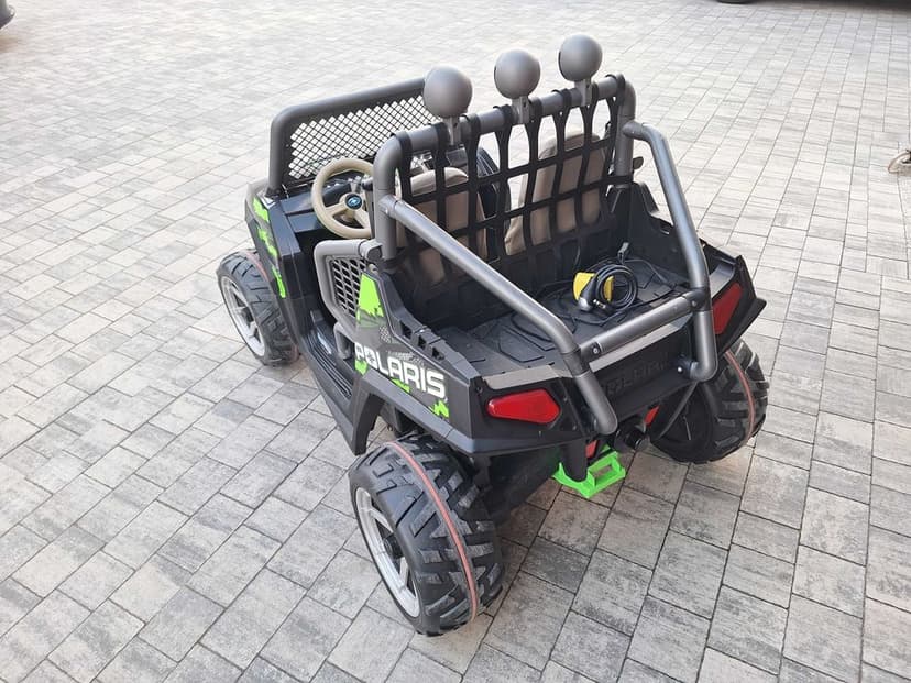 Peg Perego Polaris Ranger Rzr 24V Green Shadow Quad
