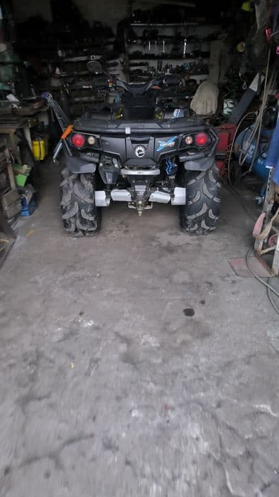 Can AM Outlander 1000 quad zarejestrowany