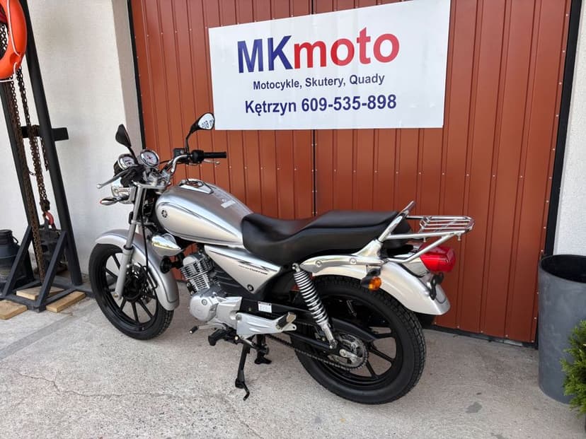 Yamaha YBR125 Custom  KatA1 B Tylko 13.000km - potwierdzony. Niemcy Transport Raty YBR CBF