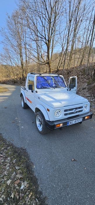 Suzuki samurai cabrio wspomaganie zdrowiutki