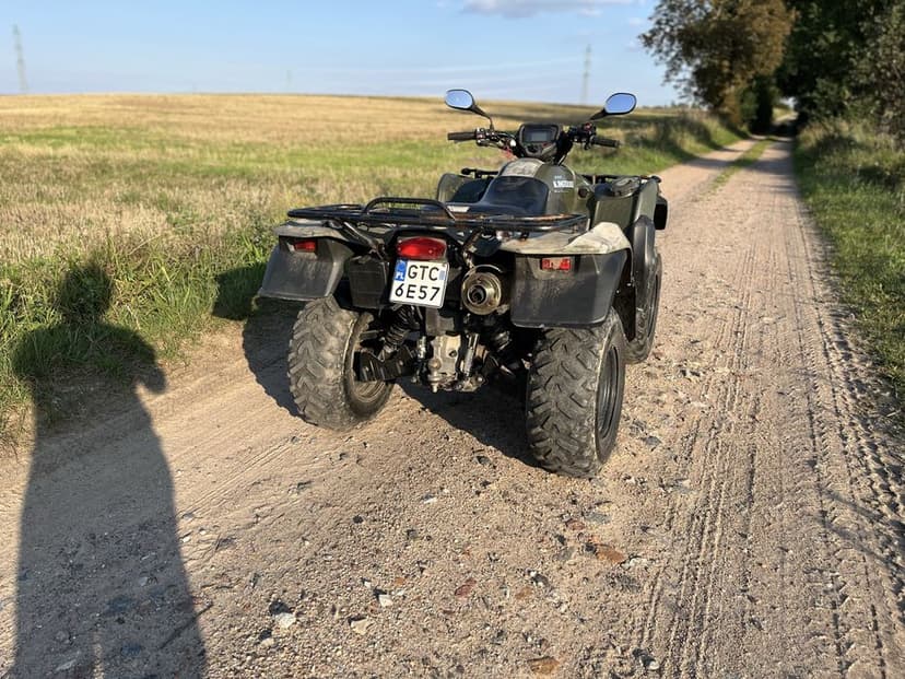 Suzuki kingquad 450 zarejestrowany 4x4 WTRYSK quad terenowy offroad