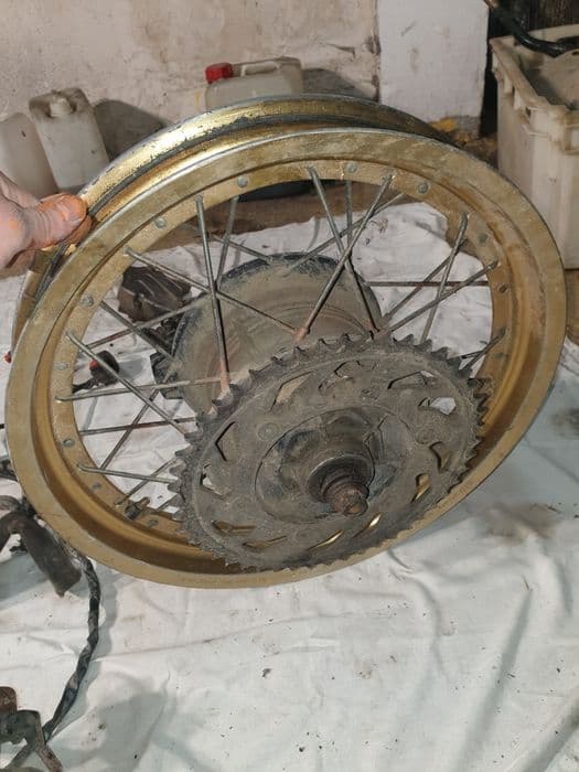 Czesci honda xr xl 650 silnik osprzęt kolo tył