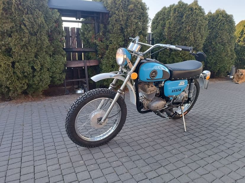 WSK 125 Lelek zamiana zamienię motocykl quad cross prl auto bus