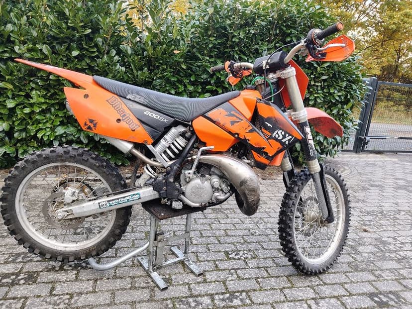 Motocykl Crossowy KTM 200/250SX