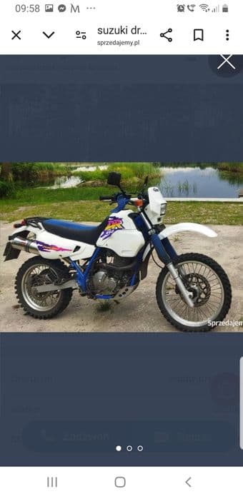 Suzuki DR 650 mały przebieg