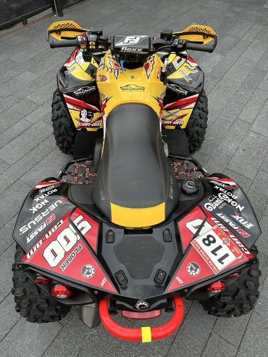 BRP Can Am Renegade 1000, wyciągarka, 4x4