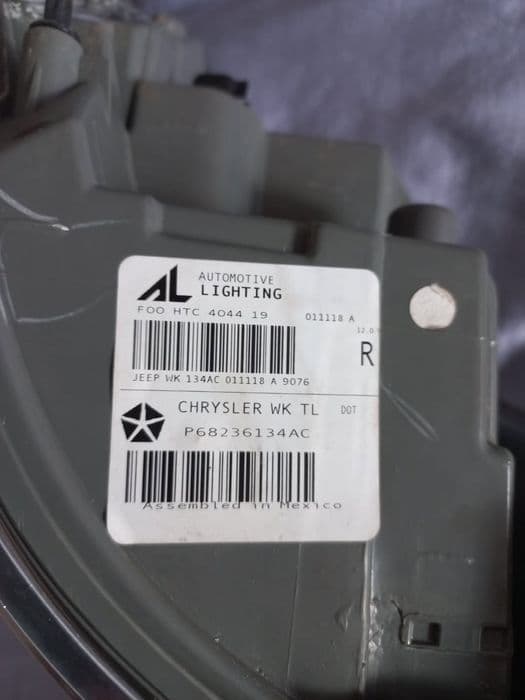 Lampa  Jeep Grand Cherokee 2018