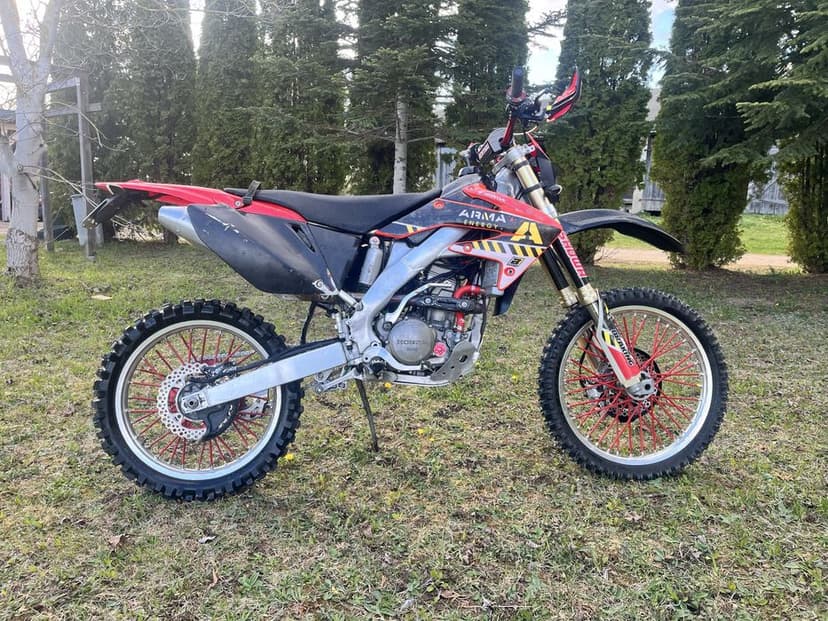 Honda CRF 250X 2009 r. zarejestrowane enduro