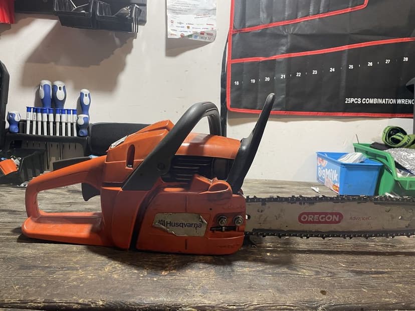Piła Pilarka Husqvarna 236 po remoncie