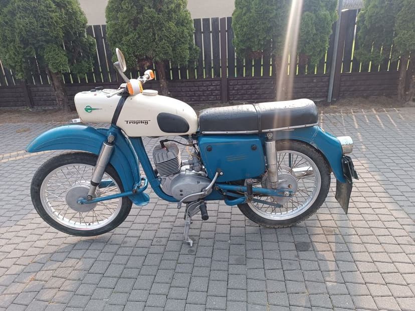 MZ es 125 trophy zamiana zamienię motocykl quad cross prl auto bus